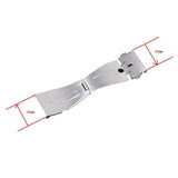 Maxbell 18mm Stainless Steel Double Deployment Clasp Buckle For Watch Band Strap
