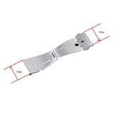 Maxbell 20mm Stainless Steel Double Deployment Clasp Buckle For Watch Band Strap