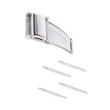 Maxbell 20mm Stainless Steel Double Deployment Clasp Buckle For Watch Band Strap