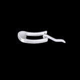 Maxbell 20mm Solid Stainless Steel Watch Band Strap Pin Clasp Tongue Buckle with Spring Bar