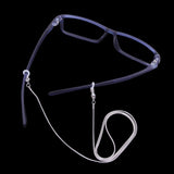 Fashion Stainless Steel Snake Chain Eyeglass Cord Adjustable End Glasses Holder Leash 27 inch