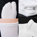 Footful 1 Pair of Elastic 2-Toe Socks Flip Flop Socks Tabi Socks Geta Socks