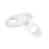 Maxbell 1 Pair Footful Silicone Gel Little Toe Valgus Corrector Separators Straighteners Pain Relief