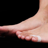 Maxbell 1 Pair Footful Silicone Gel Little Toe Valgus Corrector Separators Straighteners Pain Relief