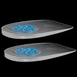 Maxbell 1 Pair Footful Gel Heel Pain Relief Plantar Cushion Insoles Heel Spur Support Pads L