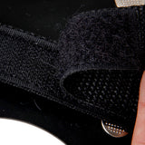 Maxbell Footful 1 Pair of Anti Slip Silicone Ice Gripper Crampons 10-Spike Black Women's UK 2.5-9.5