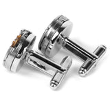Maxbell Steampunk Vintage Watch Style Cufflinks Cuff Links Wedding Groom