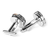 Maxbell Steampunk Vintage Watch Style Cufflinks Cuff Links Wedding Groom