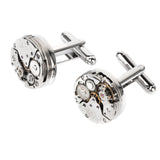 Maxbell Steampunk Vintage Watch Style Cufflinks Cuff Links Wedding Groom