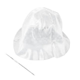 Maxbell Set Of Hair Coloring Highlighting Dye Hat Cap With Metal Hook Barber Salon Hair Dressing Accessory