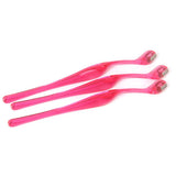 Maxbell Set Of 3PCS Stainless Steel Eyebrow Lips Trimmer Shaper Hair Remover Beauty Tool Cosmetic Supplies Pink