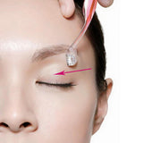Maxbell Set Of 3PCS Stainless Steel Eyebrow Lips Trimmer Shaper Hair Remover Beauty Tool Cosmetic Supplies Pink