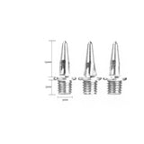 Maxbell Footful 12Pcs of Replacement Shoes Spikes for Sports Running Track Shoes Trainers 13MM
