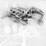 Maxbell Footful 12Pcs of Replacement Shoes Spikes for Sports Running Track Shoes Trainers 13MM