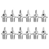 Maxbell Footful 12Pcs of Replacement Shoes Spikes for Sports Running Track Shoes Trainers 8MM Short