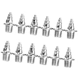 Maxbell Footful 12Pcs of Replacement Shoes Spikes for Sports Running Track Shoes Trainers 8MM Tower Shape