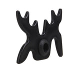 Maxbell Pack of 2 Moose Head Pool Billiard Snooker Cue Stick Rest Bridge Slip-On Spider Bat