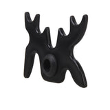 Maxbell Pack of 2 Moose Head Pool Billiard Snooker Cue Stick Rest Bridge Slip-On Spider Bat