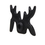 Maxbell Pack of 2 Moose Head Pool Billiard Snooker Cue Stick Rest Bridge Slip-On Spider Bat