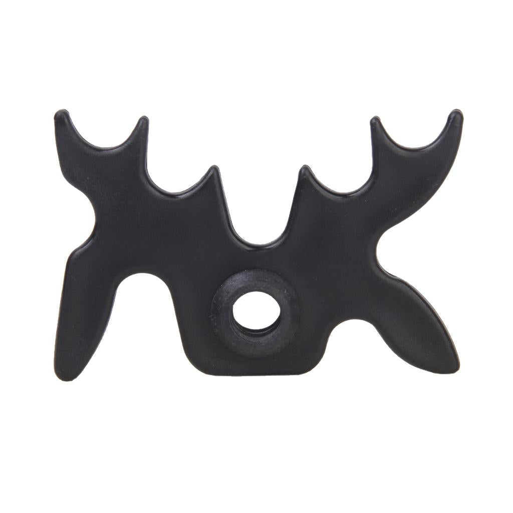 Maxbell Pack of 2 Moose Head Pool Billiard Snooker Cue Stick Rest Bridge Slip-On Spider Bat