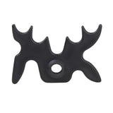 Maxbell Pack of 2 Moose Head Pool Billiard Snooker Cue Stick Rest Bridge Slip-On Spider Bat