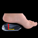 Footful Silicone Gel Heel Cushion Support Pad Orthotic Shoes Insoles