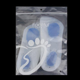 Footful Silicone Gel 3/4 Length Insoles Cushions Fatigue Pain Relief Pads S