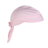 Polyester Anti-UV Wrap Tie Bandana Hat Pirate Scarf For Riding Camping Cycling Biking Headband Head Scarf Pink