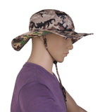 MagiDeal Polyester Waterproof Fishing Fisherman Hat Jungle Cap Desert Camo