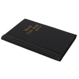 Maxbell Mini Penny Money Pocket Storage Coin Album Book 120 Holders Collection Black