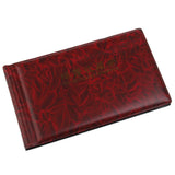 Maxbell Banknote Currency Collection Album Paper Money Pocket 30 Pages Wine Red