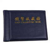 Maxbell Penny Money Pocket Storage Coin Album Book 60 Holders Collection Royalblue