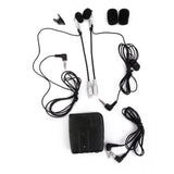 Maxbell Motorbike Motorcycle Helmet to Helmet Intercom Headset MP3 Input Black
