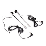 Maxbell Motorbike Motorcycle Helmet to Helmet Intercom Headset MP3 Input Black