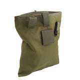 Nylon Molle Belt Tactical Magazine Dump Drop Utility Pouch Bag Army Green