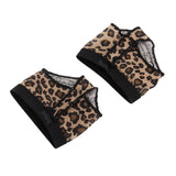 Leopard Belly/Ballet Dance Toe Pad Foot/Feet thong Protection Dance Socks S