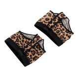 Leopard Belly/Ballet Dance Toe Pad Foot thong Protection Dance Socks L