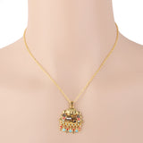 Maxbell Ancient Egypt Jewelry the Eye of Horus Pendant Necklace Cobra Pharaoh Goodness Chain Vintage