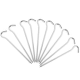 Maxbell 10  x  Outdoor Aluminium Alloy Tent Peg Nail Stakes Hooks Hiking Tarp