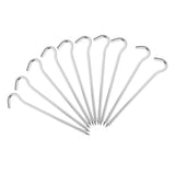 Maxbell 10  x  Outdoor Aluminium Alloy Tent Peg Nail Stakes Hooks Hiking Tarp