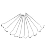 Maxbell 10  x  Outdoor Aluminium Alloy Tent Peg Nail Stakes Hooks Hiking Tarp
