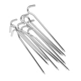 Maxbell 10  x  Outdoor Aluminium Alloy Tent Peg Nail Stakes Hooks Hiking Tarp