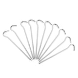 Maxbell 10  x  Outdoor Aluminium Alloy Tent Peg Nail Stakes Hooks Hiking Tarp