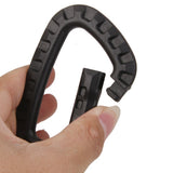 Maxbell 10pcs Outdoor Camping Carabiner Snap Hook Water Bottle Keyring Molle Buckle