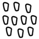 Maxbell 10pcs Outdoor Camping Carabiner Snap Hook Water Bottle Keyring Molle Buckle