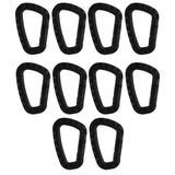 Maxbell 10pcs Outdoor Camping Carabiner Snap Hook Water Bottle Keyring Molle Buckle