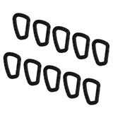 Maxbell 10pcs Outdoor Camping Carabiner Snap Hook Water Bottle Keyring Molle Buckle