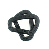 Maxbell 10pcs Outdoor Camping Carabiner Snap Hook Water Bottle Keyring Molle Buckle
