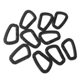Maxbell 10pcs Outdoor Camping Carabiner Snap Hook Water Bottle Keyring Molle Buckle