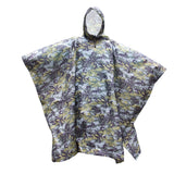 Maxbell Waterproof Bionic Raincoat Poncho Hunting Camping Hiking Camouflage Yellow